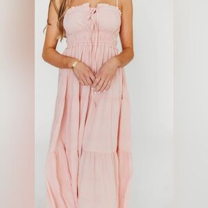 Gorgeous Pink Maxi Dress from Worth Collective